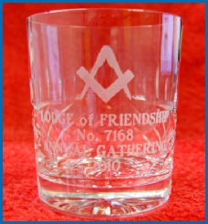 Lodge of Friendship Gathering Glass
